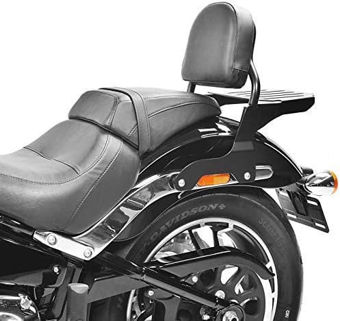 Sissy Bar CSS Fix für Harley Davidson Sport Glide 18-23 mit Gepäckträger schwarz