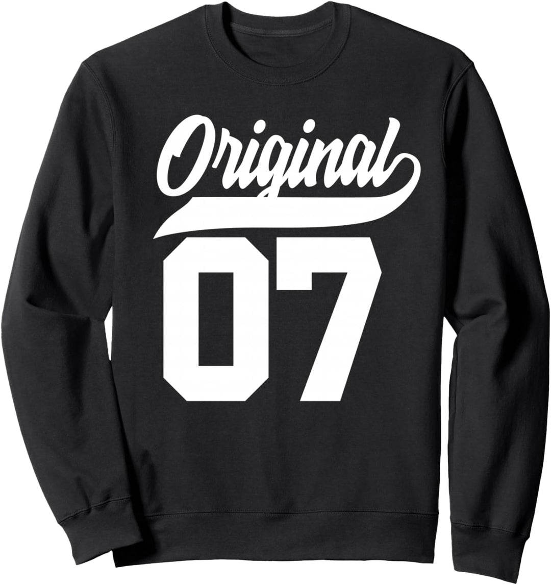 16.Geburtstag Geschenk Jungen Mädchen Original Jahrgang 2007 Sweatshirt