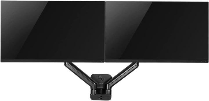LogiLink BP0146 - Monitorwandhalterung 2-Fach, 17 32", Gasdruckfeder, 90 540 mm, Schwarz