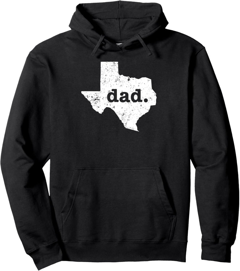 Texas Dad State Pride Pullover Hoodie