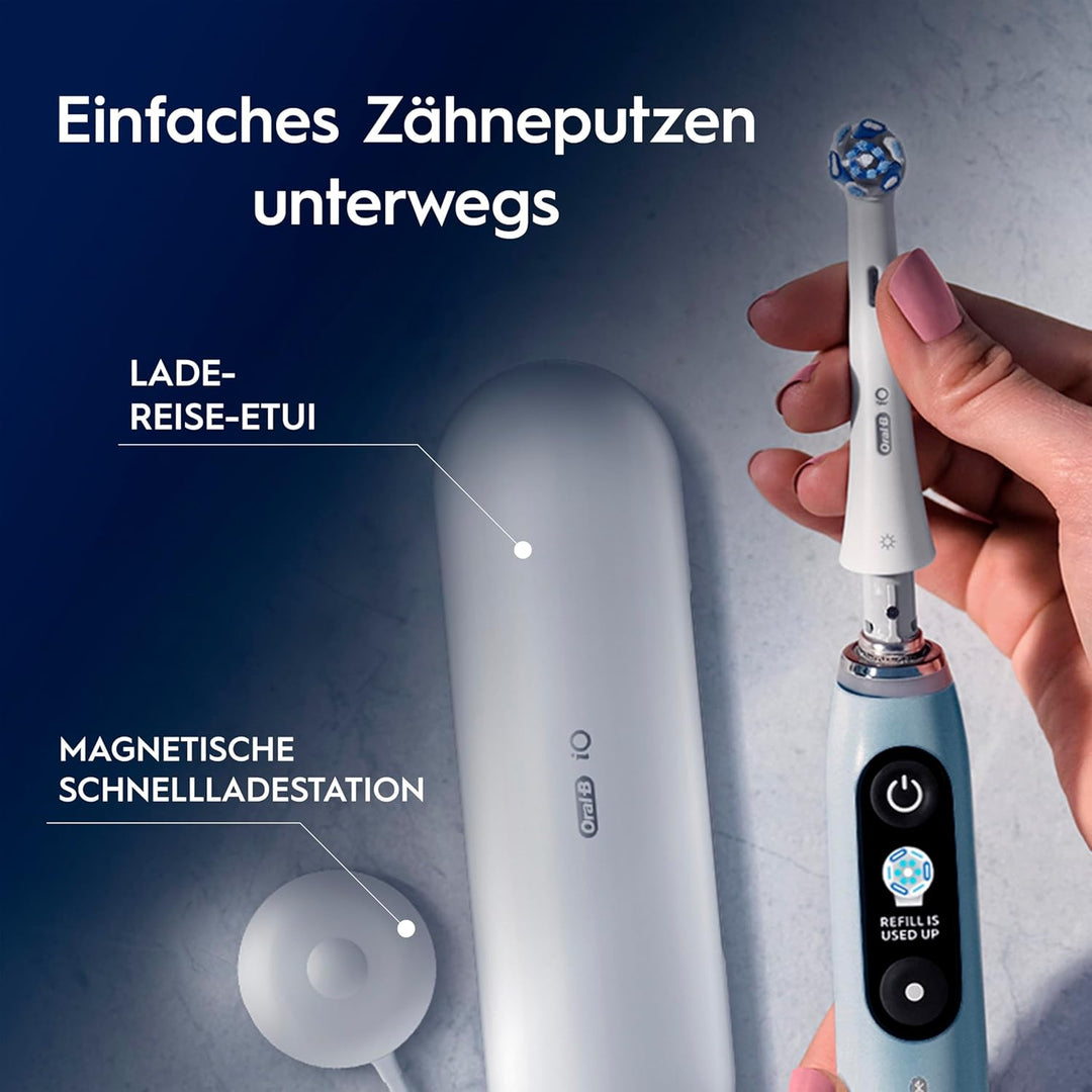 Oral-B iO Series 9 Luxe Edition Elektrische Zahnbürste/Electric Toothbrush, 7 Putzmodi, Zahnpflege,