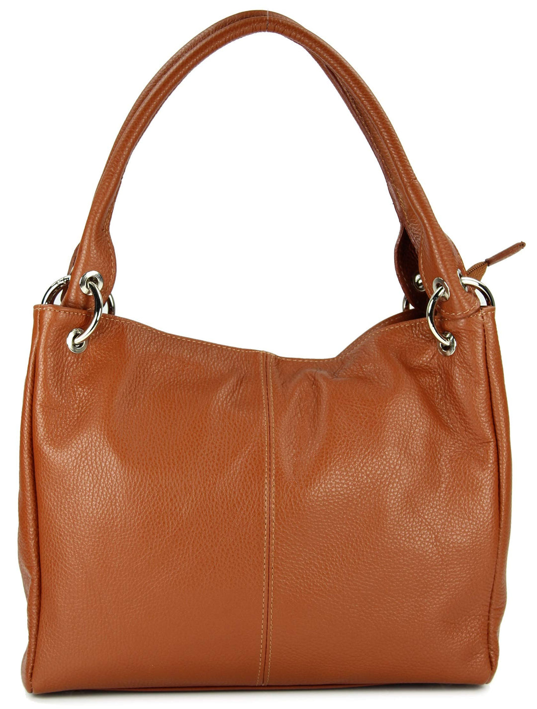 Belli italienische Leder Schultertasche Damentasche Handtasche Shopper Lilly - 33x28x14 cm (B x H x