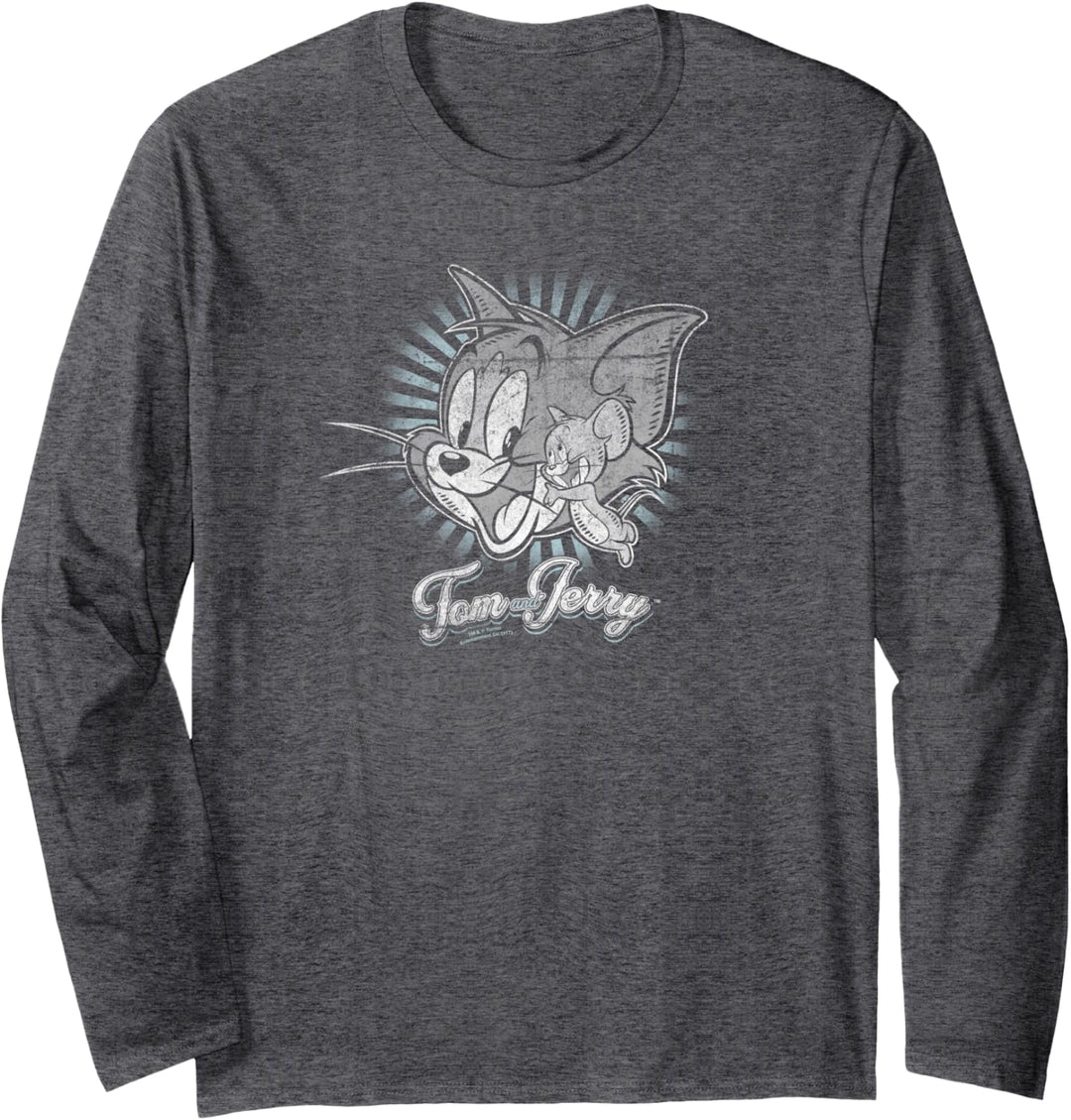 Tom and Jerry Happy Classic Pals Langarmshirt