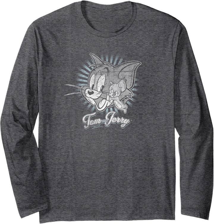 Tom and Jerry Happy Classic Pals Langarmshirt