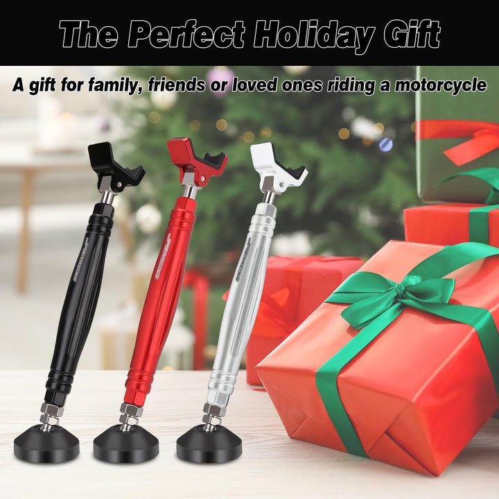 JFG RACING Motorrad-Radständer Nachrüstung, tragbar, vorne, hinten, Radständer, Paddock-Ständer, Ket