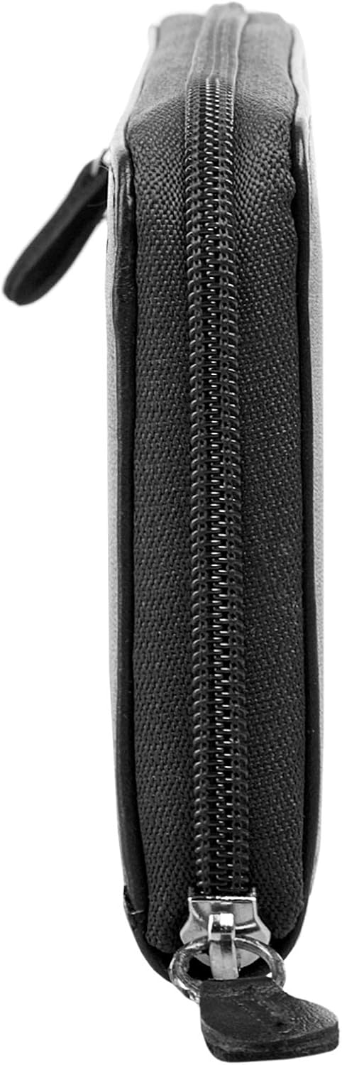 bruno banani Geldbörse Leder Echt Leder schwarz Damen - 020577, Schwarz