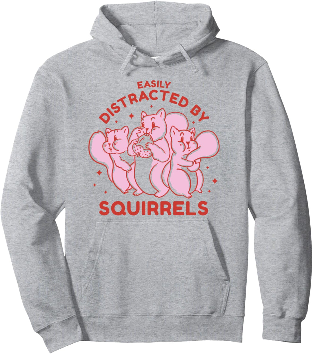 Leicht von Eichhörnchen abzulenken Pullover Hoodie