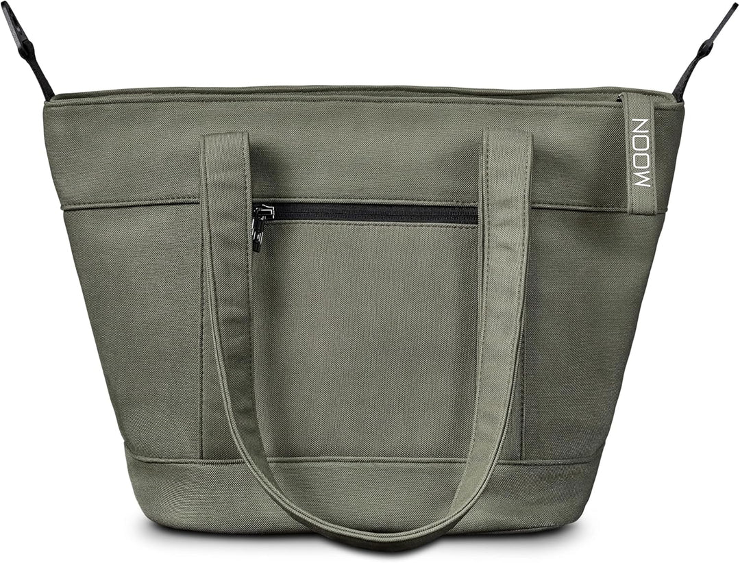 MOON V-SHAPE BAG onyx, Wickeltasche Moss Green, Moss Green