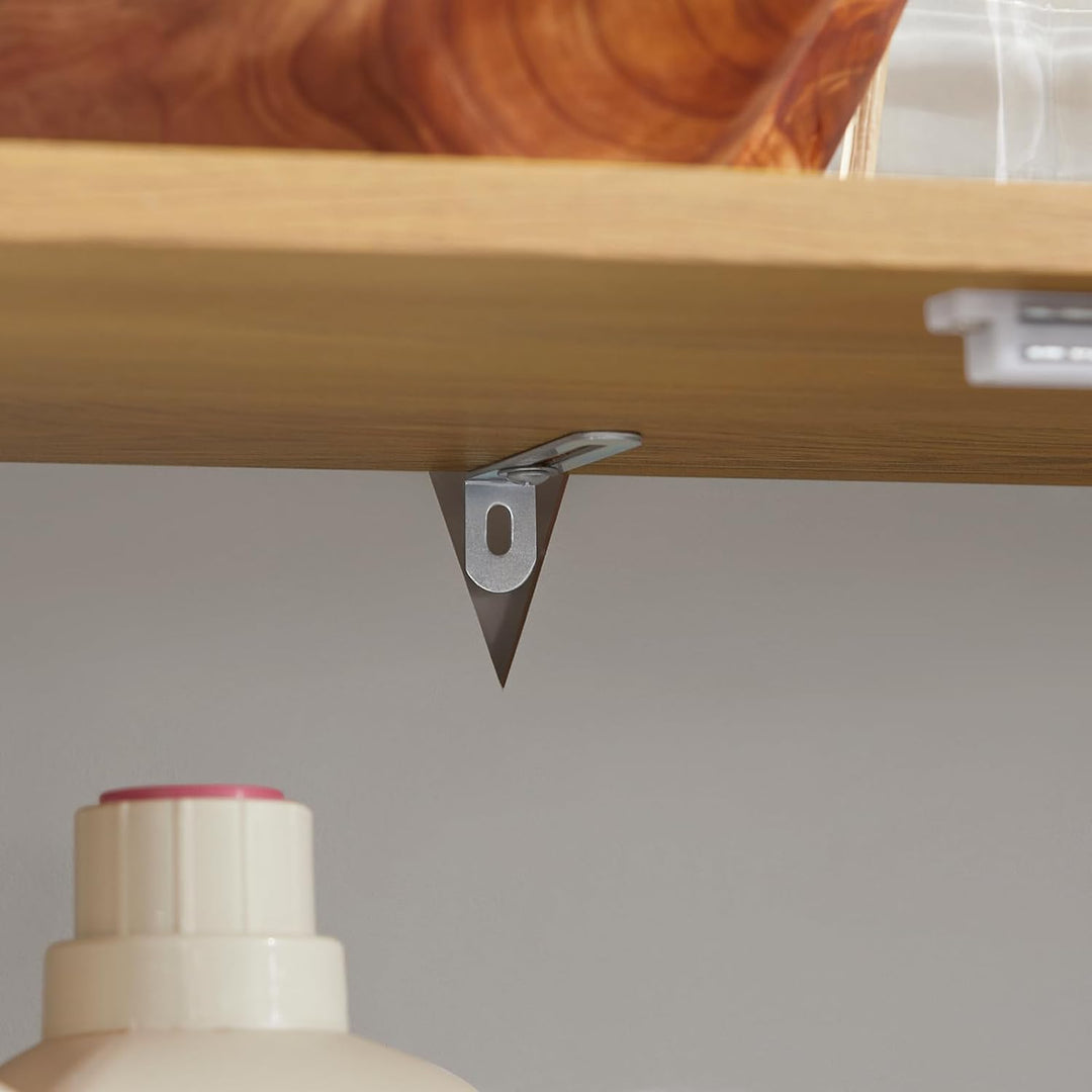 SoBuy BZR41-W Badkommode Badschrank mit Lamellentüren Kommode fürs Bad Badezimmerschrank Badmöbel we