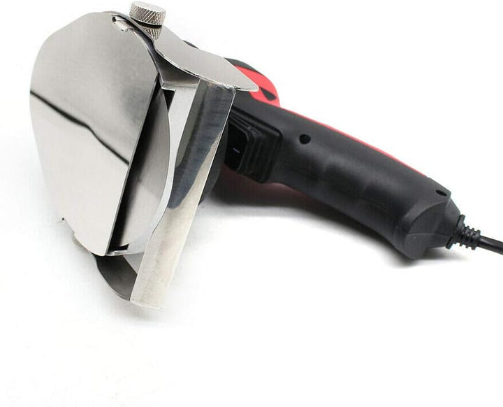 Elektro Dönermesser Dönnerschneider 80W, Kebab Messer mit Runde Klinge, Handbetätigt Döner Kebab Mas
