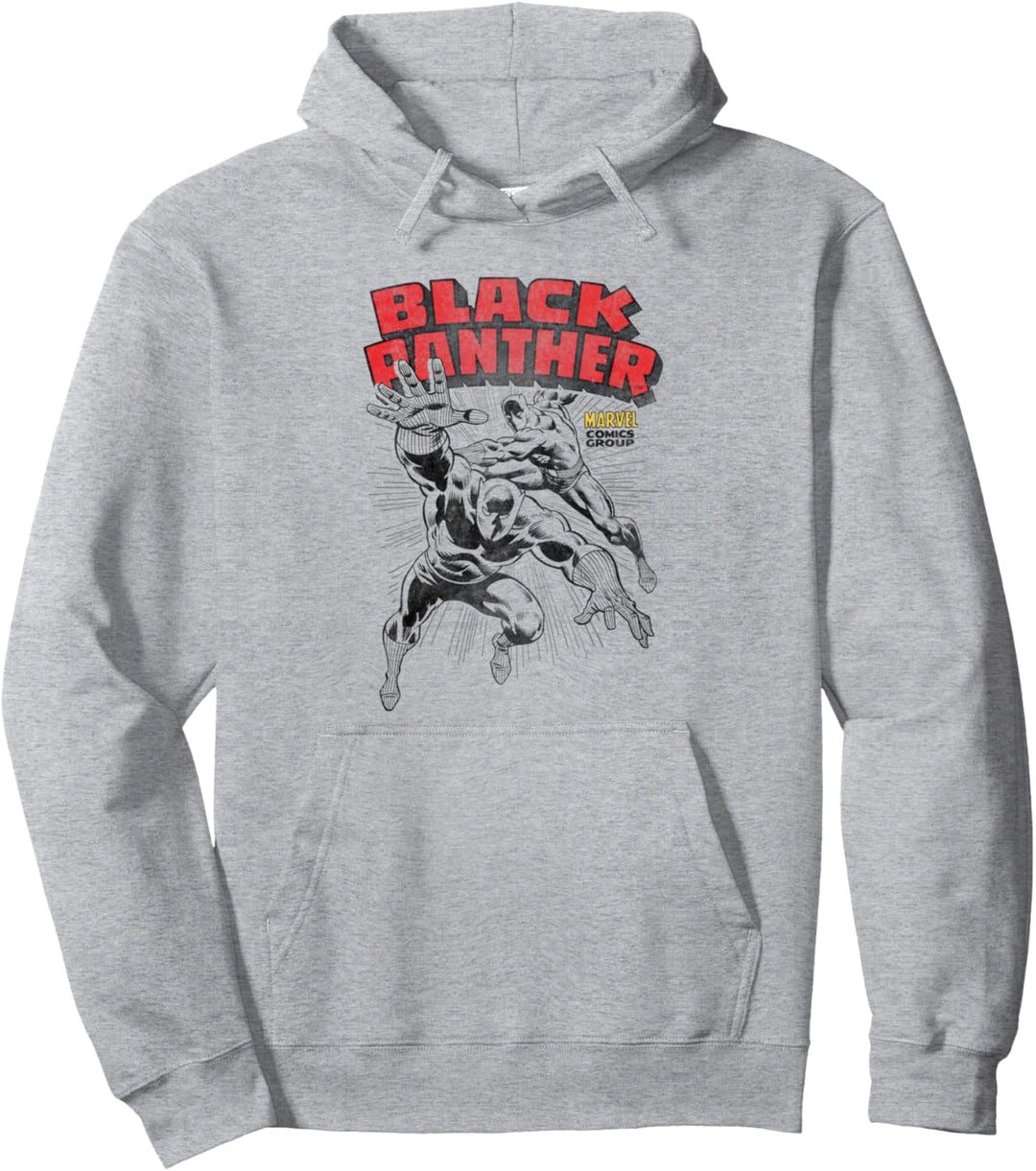 Marvel Black Panther Combat Red Pullover Hoodie