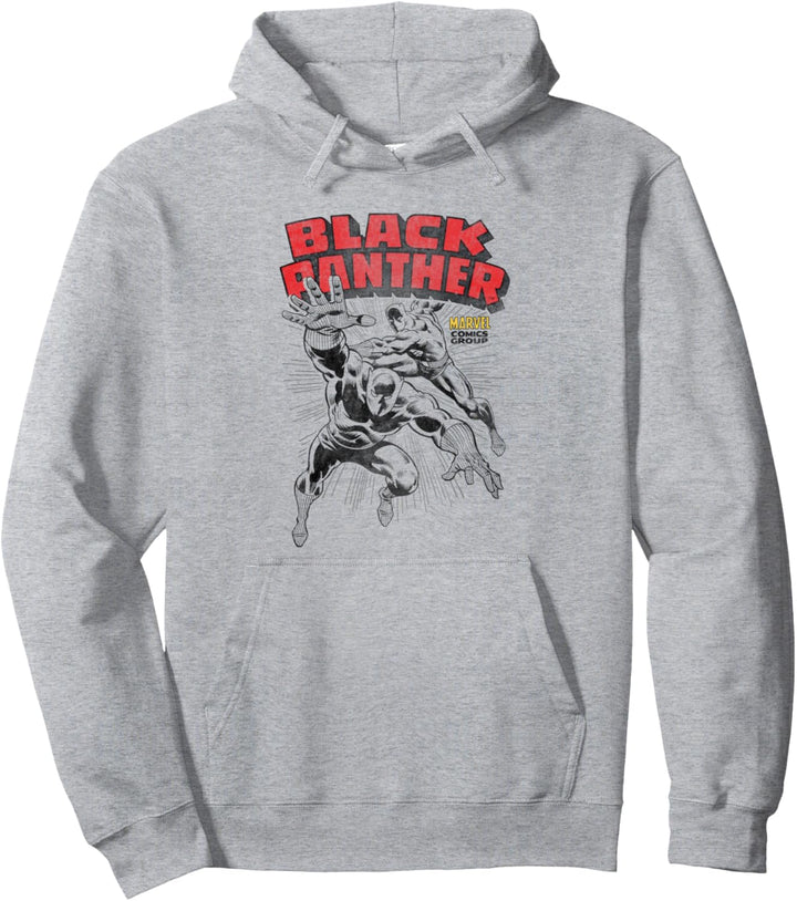 Marvel Black Panther Combat Red Pullover Hoodie