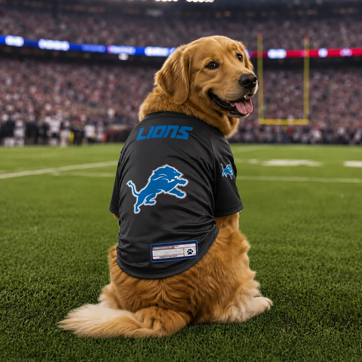 Littlearth Detroit Lions NFL Stretch Haustier-Trikot für grosse Hunde Detroit Lions X-Large, Detroit