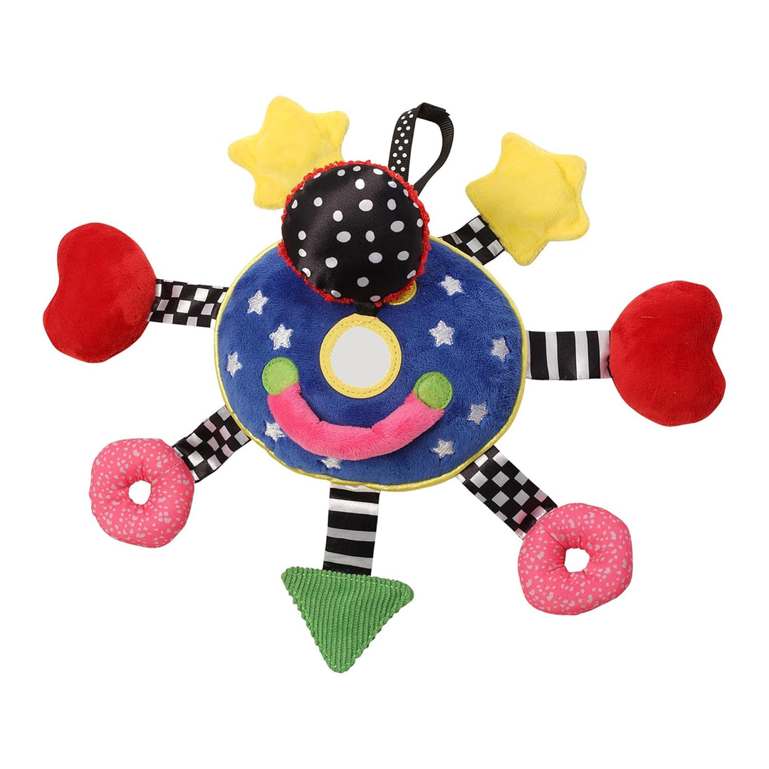 Manhattan Toy Baby Whoozit Kinderwagen- und Aktivitätsspielzeug für unterwegs, 15,2 cm