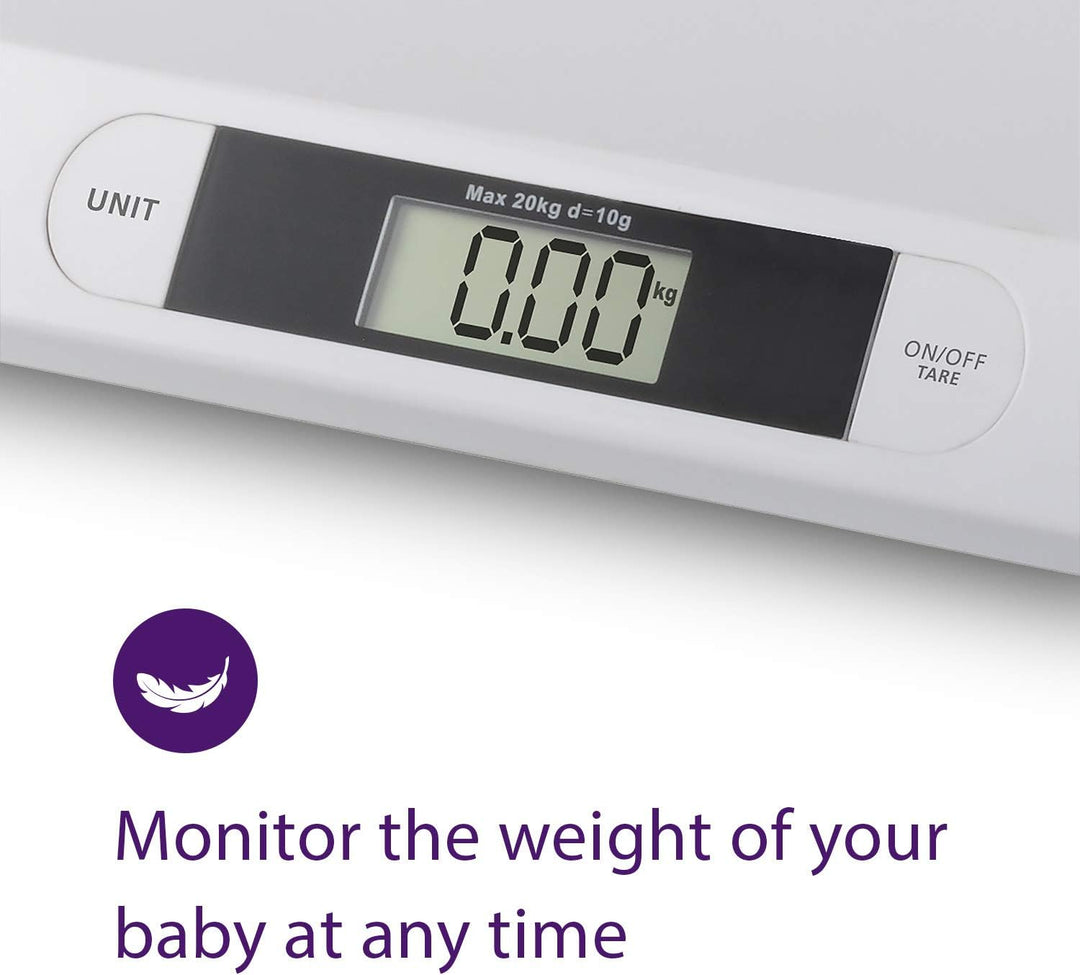 Topcom WG-2490 Babywaage, 20 kg Fassungsvermögen, auch für Kleintiere geeignet, 1 Stück (1er Pack)