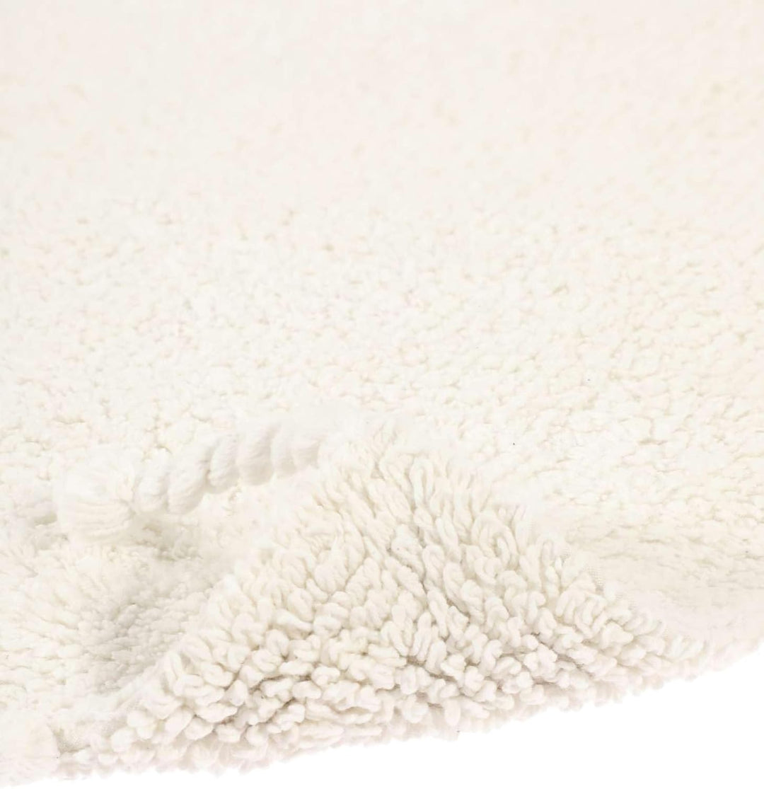 RugVista Badematte Zale, 90 x 60 cm, Rechteckig, Kurzflor, Drehbar, Moderner Badteppich, Maschinenwa