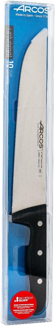 Arcos Serie Universal - Metzgermesser - Klinge Nitrum Edelstahl 250 mm - HandGriff Polyoxymethylen (