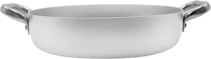 Agnelli Aluminiumpfanne mit Edelstahlgriffen 32 cm 32 cm Singles, 32 cm Singles