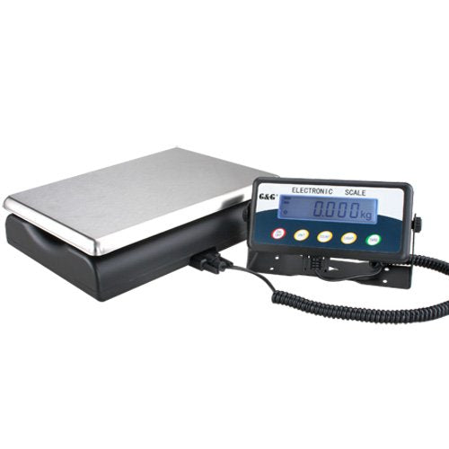 G&amp;G 30kg/1g TC30KP Paketwaage Plattformwaage Digitalwaage Industriewaage Tischwaage/Batteriebetrieb