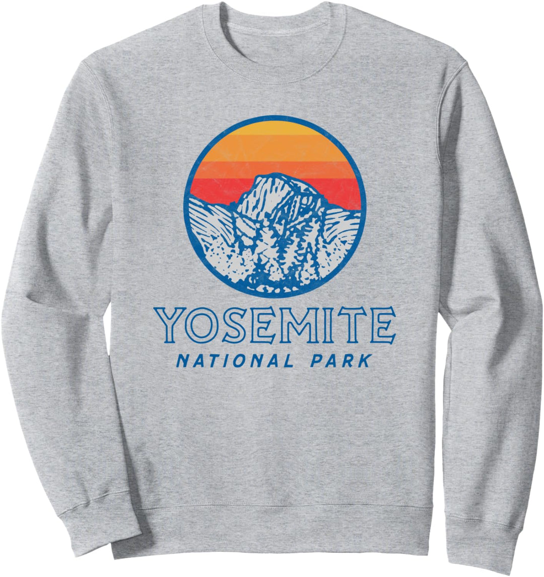 Vintage Yosemite National Park Eighties Graphic Badge Sweatshirt
