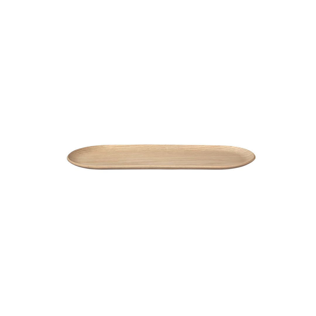 blomus Tablett -BAKI- | Serviertablett aus FSC Holz | Farbe Oak | Grösse M 36x14 cm | Dekotablett fü