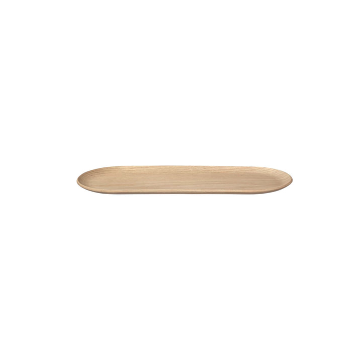 blomus Tablett -BAKI- | Serviertablett aus FSC Holz | Farbe Oak | Grösse M 36x14 cm | Dekotablett fü