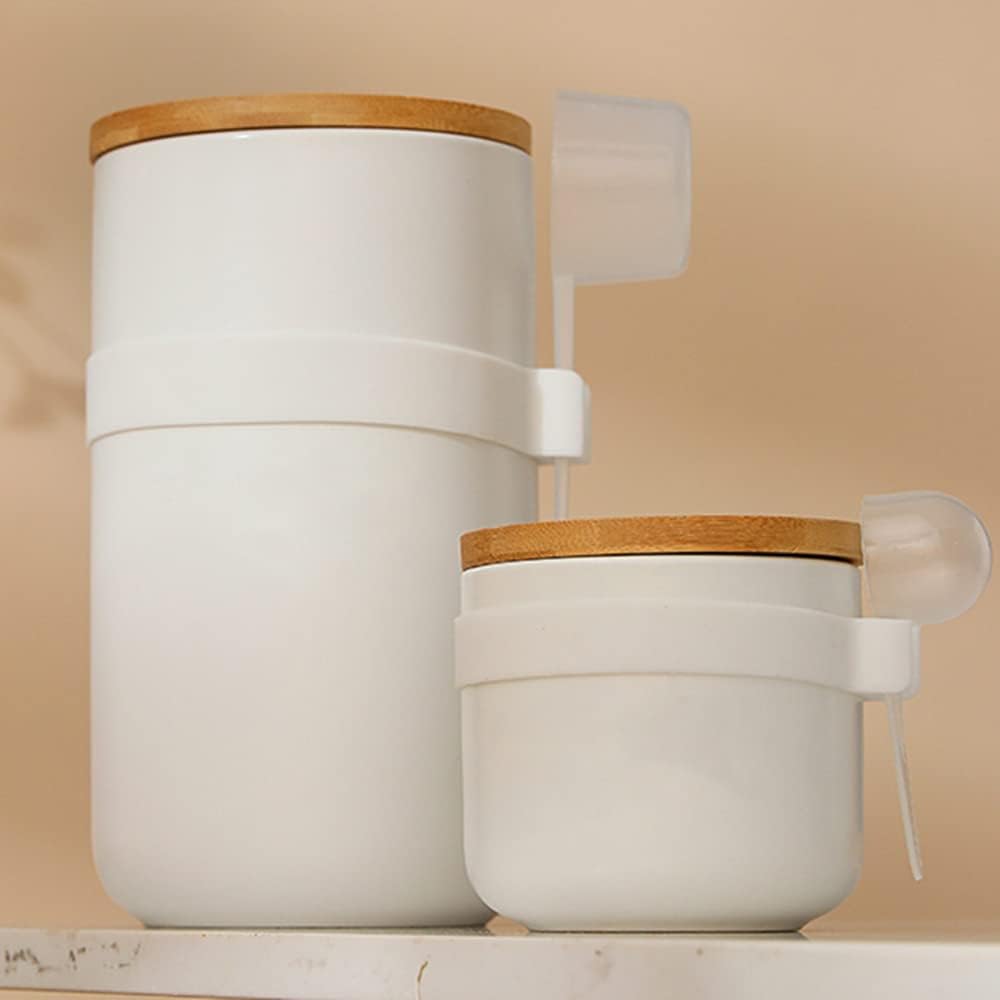 1000ml/34 oz Vorratsdosen Keramik, Teedose Kaffeedose mit Löffel und deckel, aufbewahrungsdosen küch