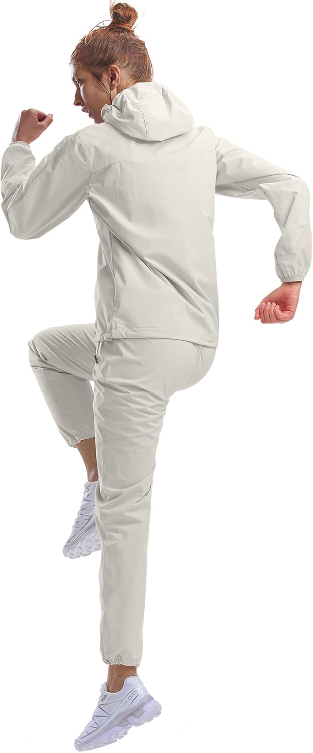 HOTSUIT Schwitzanzug Damen, Saunaanzug für Frauen Gewichtsverlust Fetttraining Frauen Sweatshirt Top