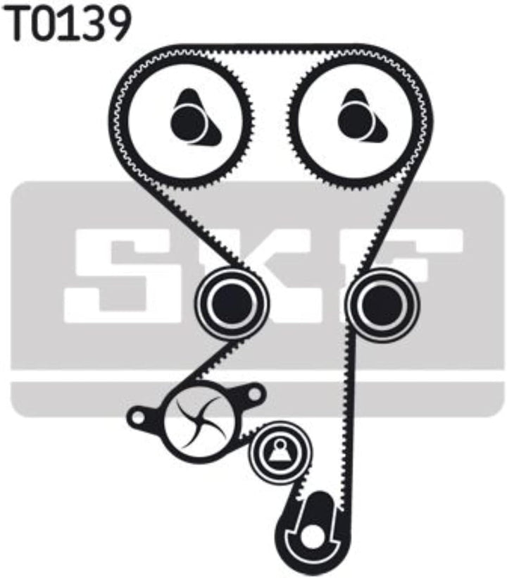 SKF VKMC 05150-2 Spannrollensatz inkl. Wasserpumpe