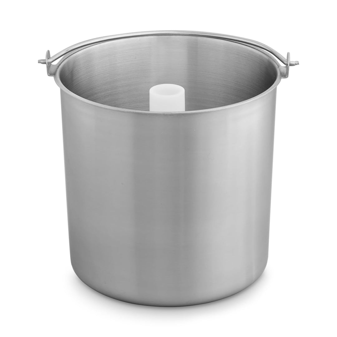 SPRINGLANE Edelstahl Eisbehälter für Eismaschine, Zusatzbehälter für Emma