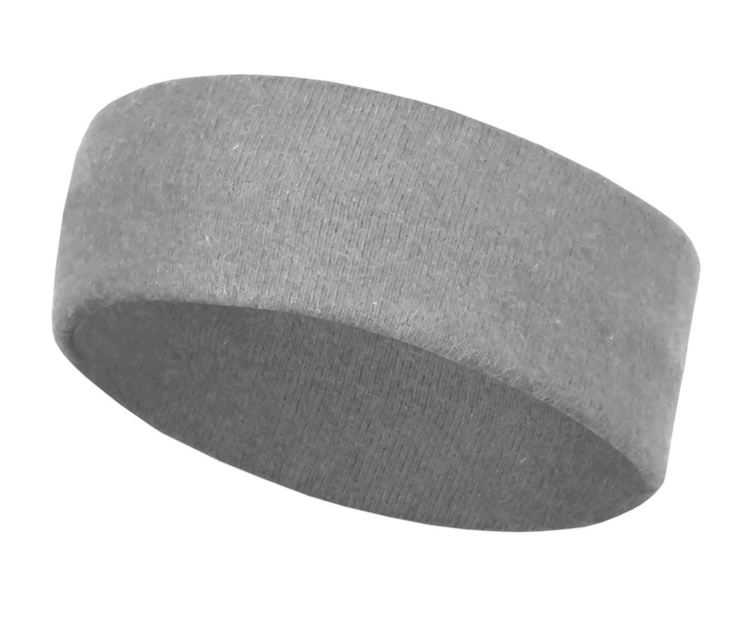Stirnband für Damen und Herren in tollen Farben Silbergrau, Silbergrau