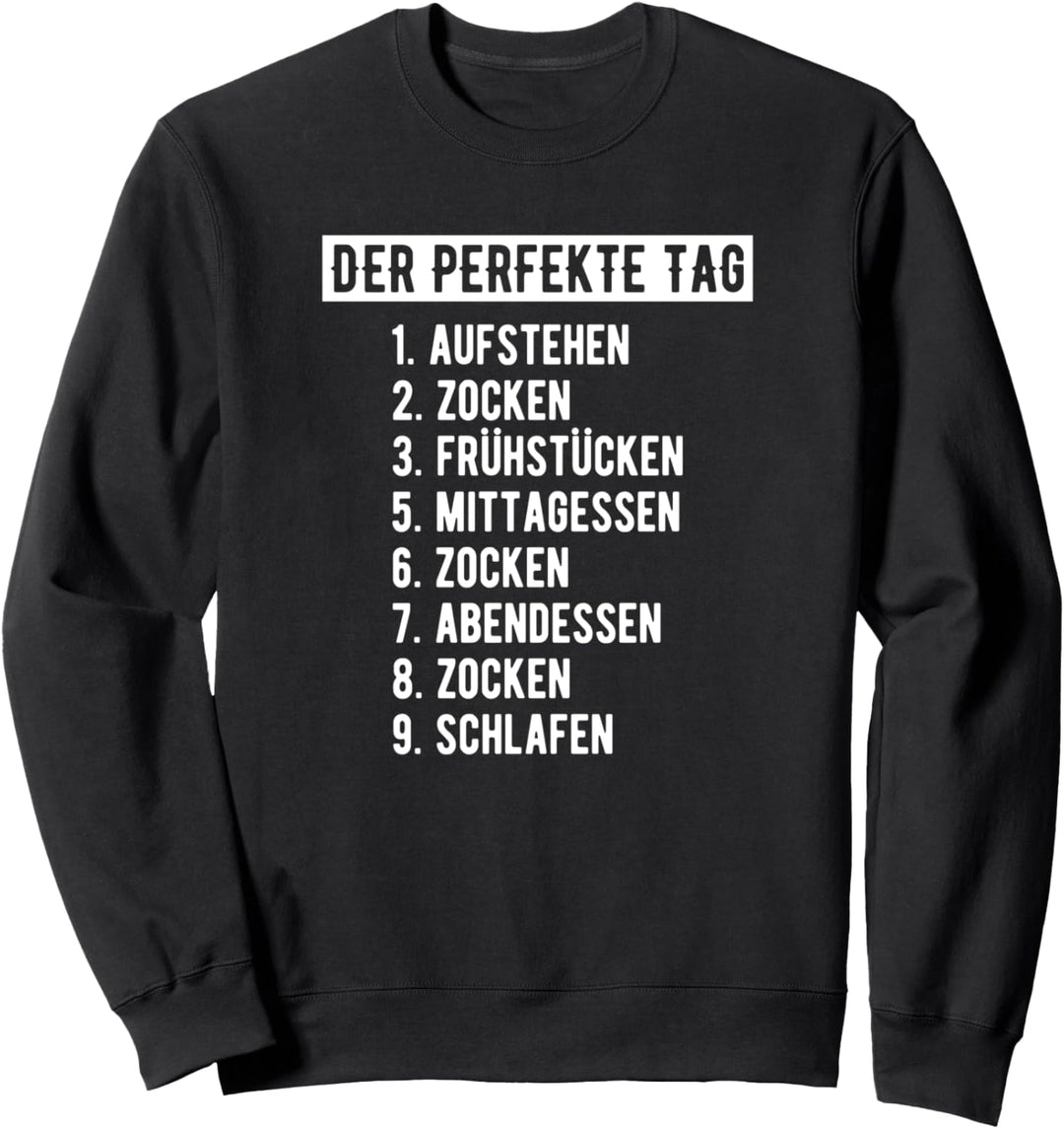 Lustige Zocker Gamer Gaming Kleidung Geschenk Sweatshirt