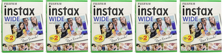 Fujifilm Instax – 5 Boxen à 20 Fotopapiere (100 Fotos im Breiten Format) für Fuji Instax 210