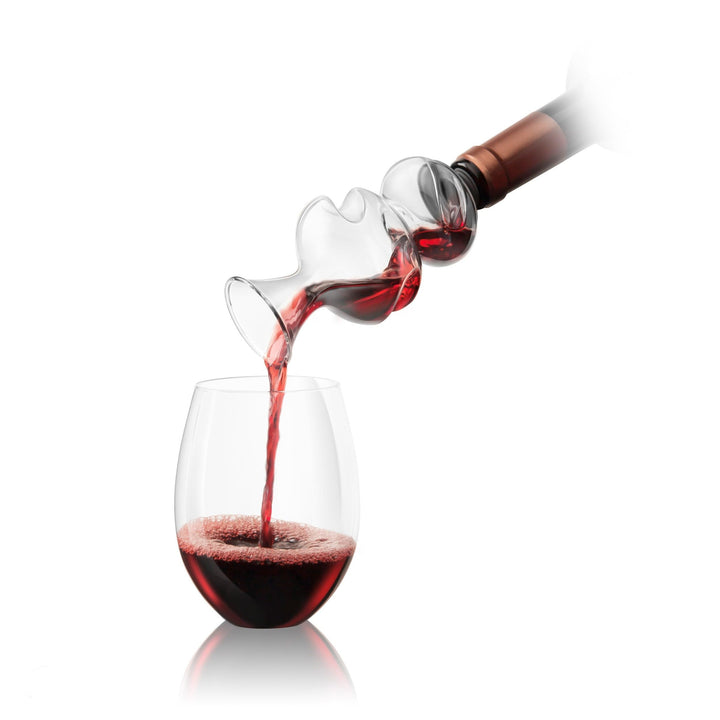 Conundrum Aerator/Pourer by Final Touch Flasche Wein Belüfter, Flasche Wein Belüfter