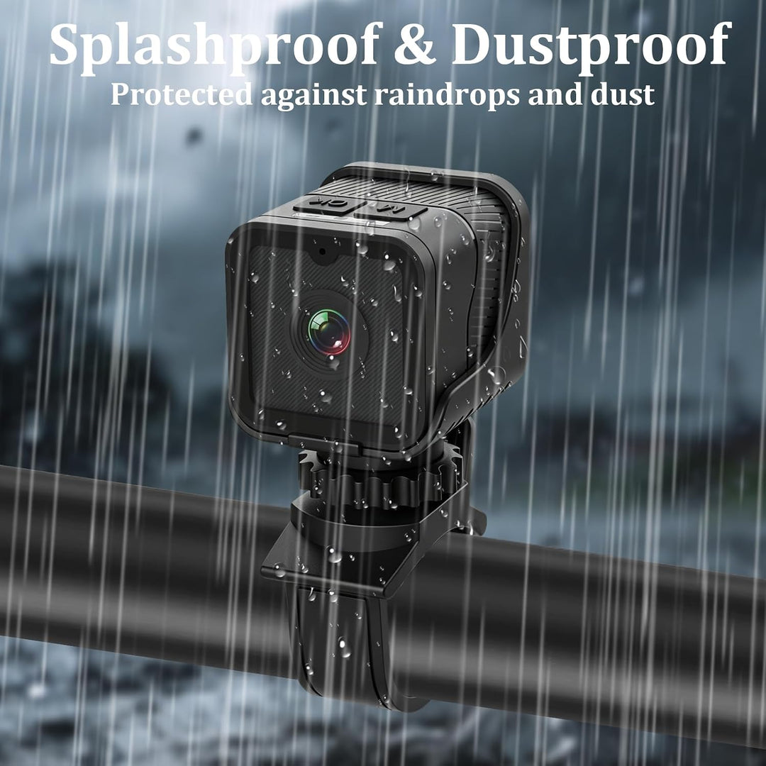 Mini Action Cam WiFi 1080P HD &amp; 120° Weitwinkel wasserdichte Sportkamera mit Loop-Aufnahme 900 mAh A