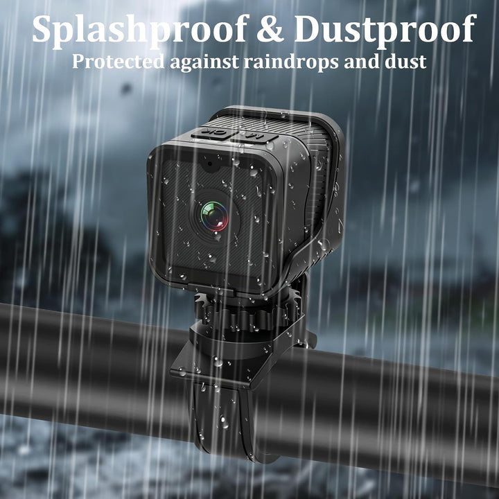 Mini Action Cam WiFi 1080P HD &amp; 120° Weitwinkel wasserdichte Sportkamera mit Loop-Aufnahme 900 mAh A
