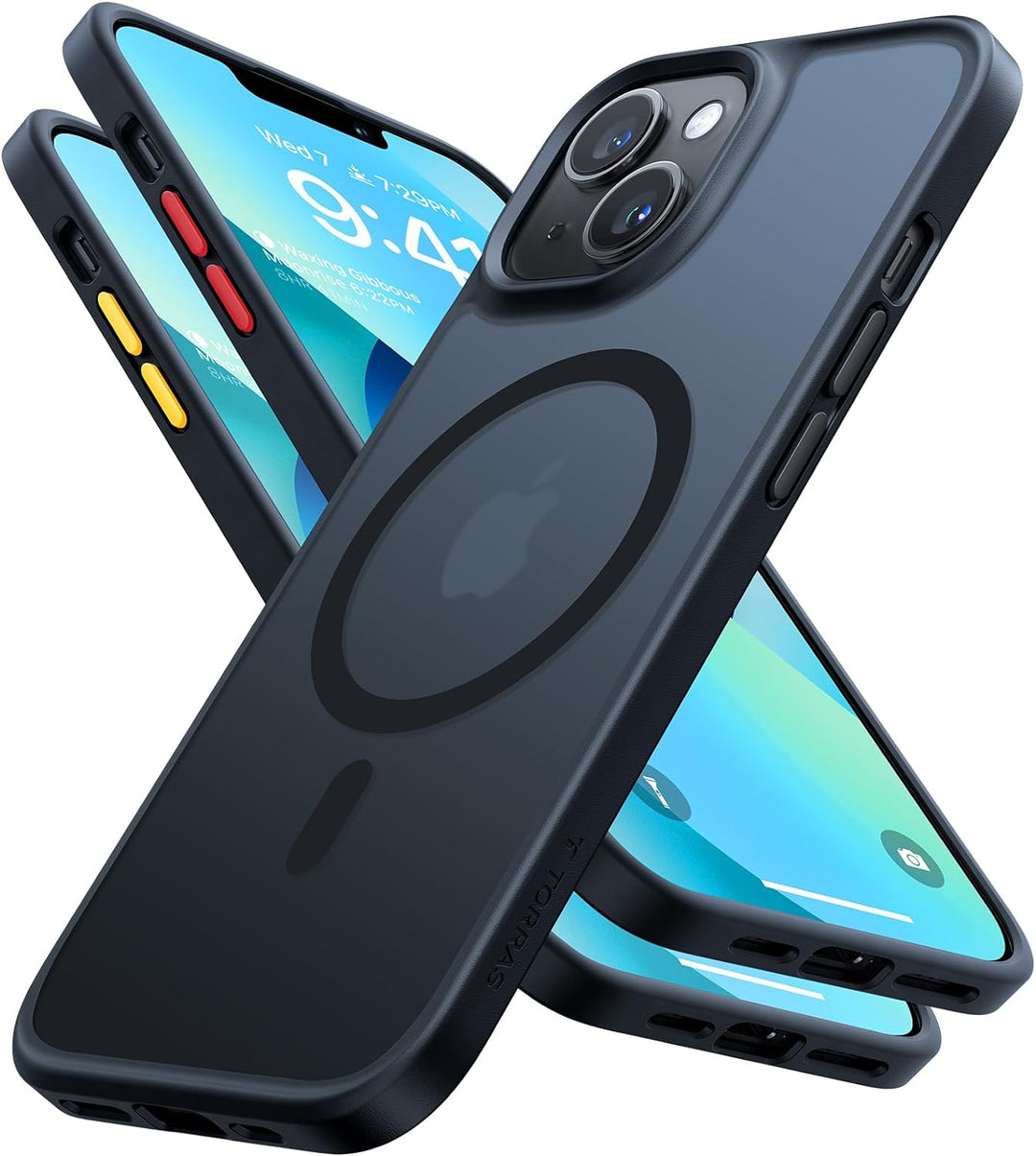 TORRAS [2023 Neu] Magnetisch für iPhone 14 Hülle Stabilste Handyhülle iPhone 14 [Super Stossfest und