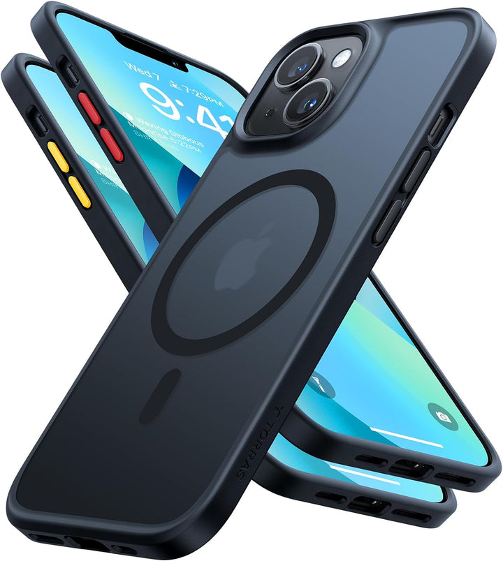 TORRAS [2023 Neu] Magnetisch für iPhone 14 Hülle Stabilste Handyhülle iPhone 14 [Super Stossfest und