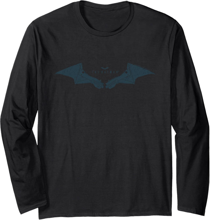 The Batman Mechanical Bat Logo Langarmshirt