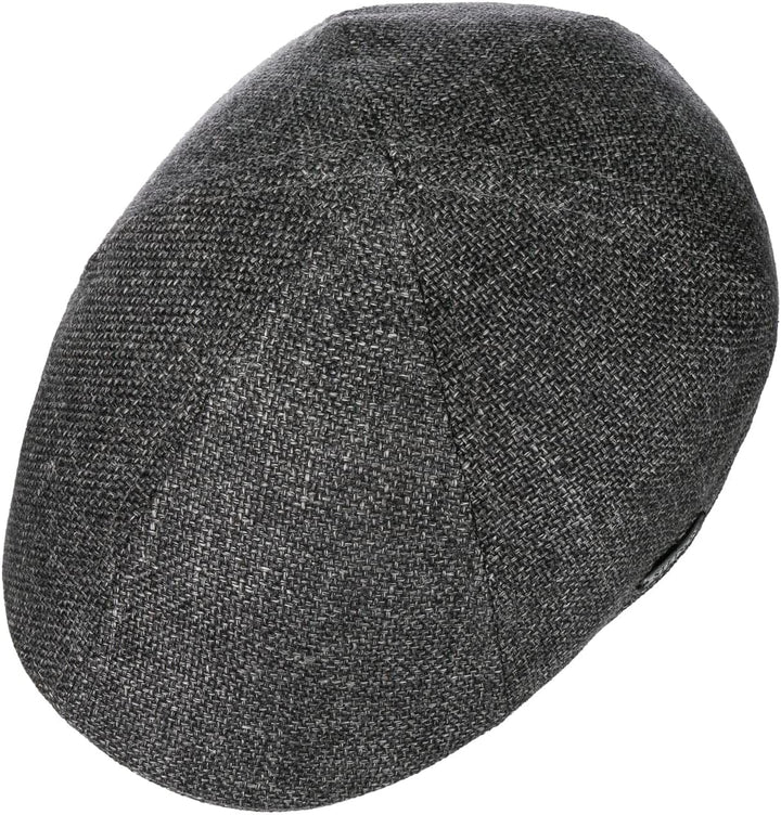 Stetson Texas Taleco Flatcap Schirmmütze Schiebermütze Wollcap Leinencap Herren - Made in The EU mit