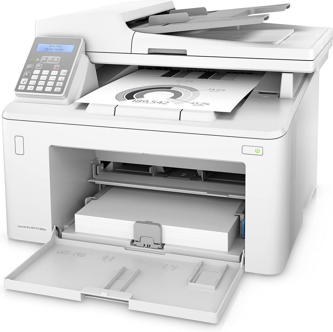HP LaserJet Pro M148dw Laser Multifunktionsdrucker (Schwarzweiss Drucker, Scanner, Kopierer, WLAN, A
