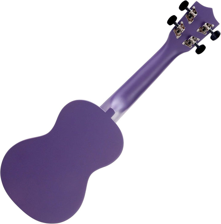 Classic Cantabile US-100 VT Sopranukulele (Ukulele, Uke, 15 Bünde, leichtgängige Gitarrenmechanik) v