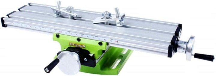 HINOPY - Frästisch Arbeitstisch Maschine, Mini Multifunktion Arbeitstisch Fräsen Arbeiten 2 Achsen X