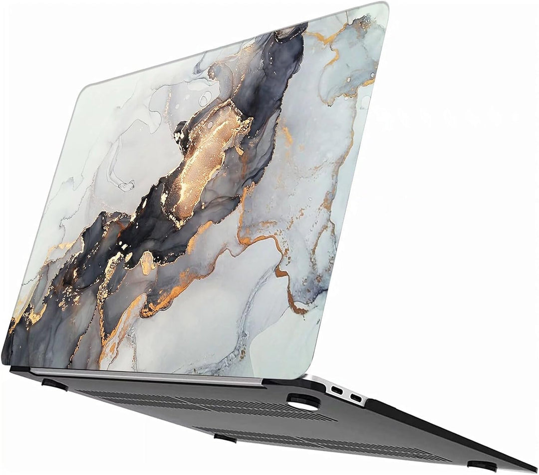 MOKASE Hülle Kompatibel mit MacBook Air 13 Zoll 2021 2020 A2337 M1 A2179 A1932 Touch ID, Plastik Har