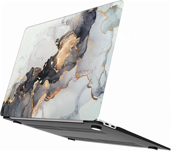 MOKASE Hülle Kompatibel mit MacBook Air 13 Zoll 2021 2020 A2337 M1 A2179 A1932 Touch ID, Plastik Har