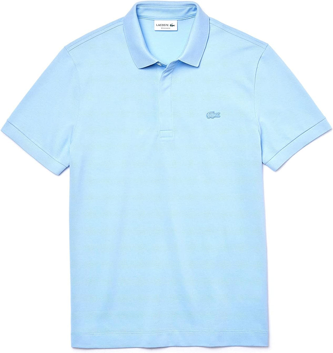 Lacoste Herren Polo-Shirt Kurzarm PH4012, Männer Polo-Hemd,2 Knopf,Slim Fit XS Blau (Panorama), XS B