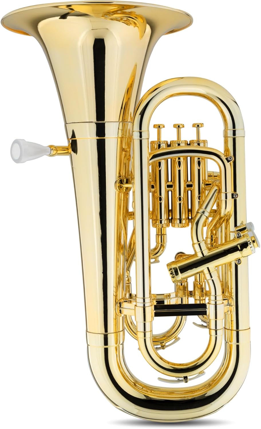 Classic Cantabile MardiBrass Kunststoff Bb-Euphonium - 4 Aluminium-Ventile - nur 2,2 kg leicht - ink