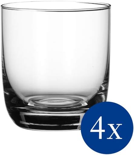 Villeroy und Boch La Divina Whiskybecher, Set 4tlg. Glasset, Glas, 4-teilig, 4 4 Stück (1er Pack) Wh