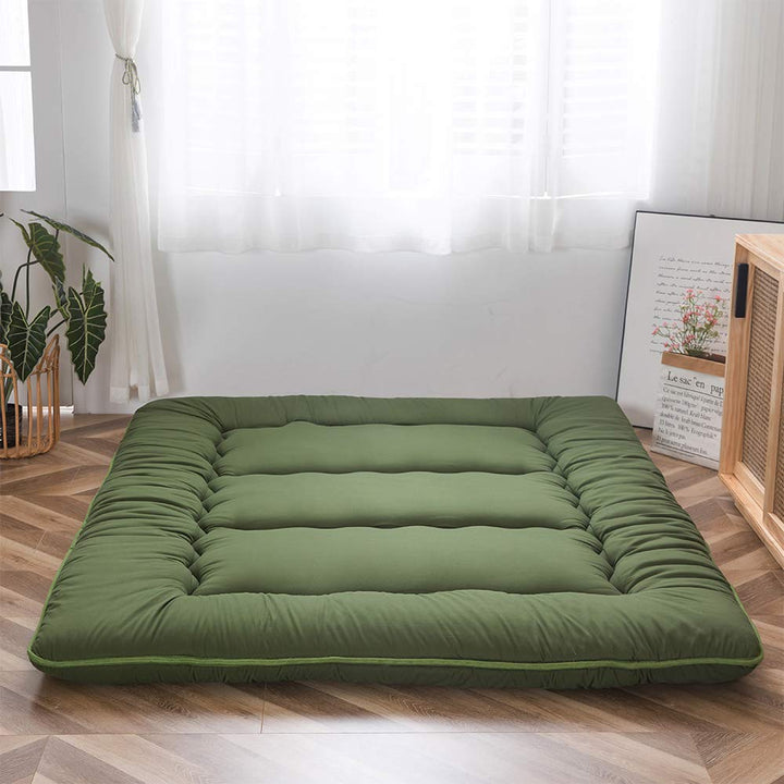 MAXYOYO Klappmatratze Futon Matratze Bodenmatratze Gepolsterte Japanische Tatami Gesteppte Bett, Dic