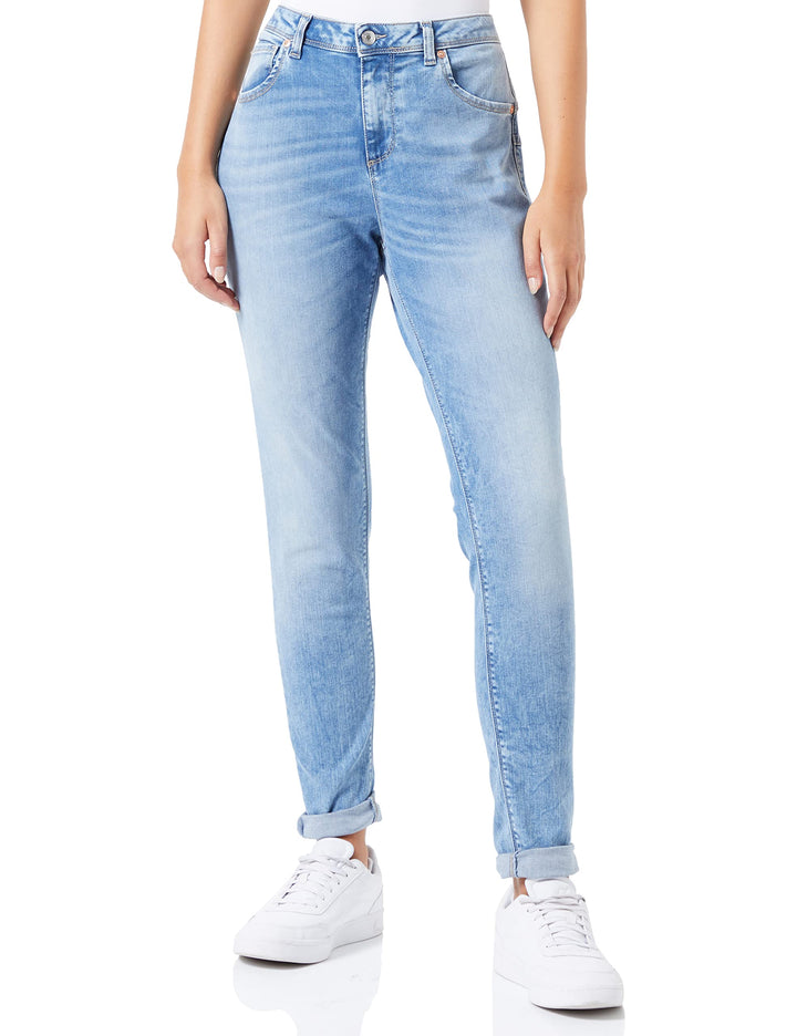United Colors of Benetton Damen Hose 25 Blauer Denim 908, 25 Blauer Denim 908